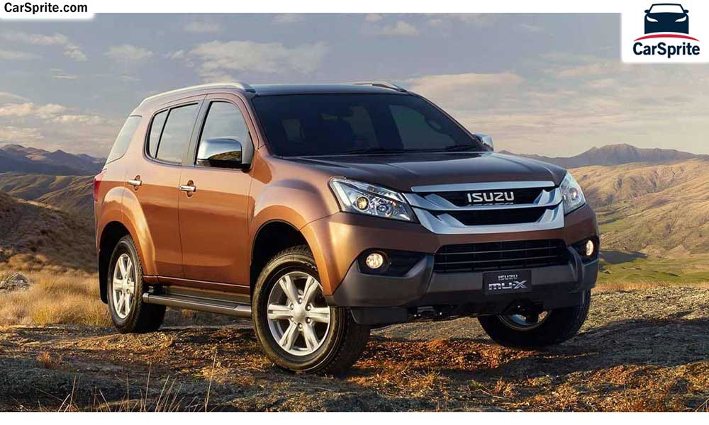 Isuzu MU-X 2017 prices and specifications in Oman | Car Sprite