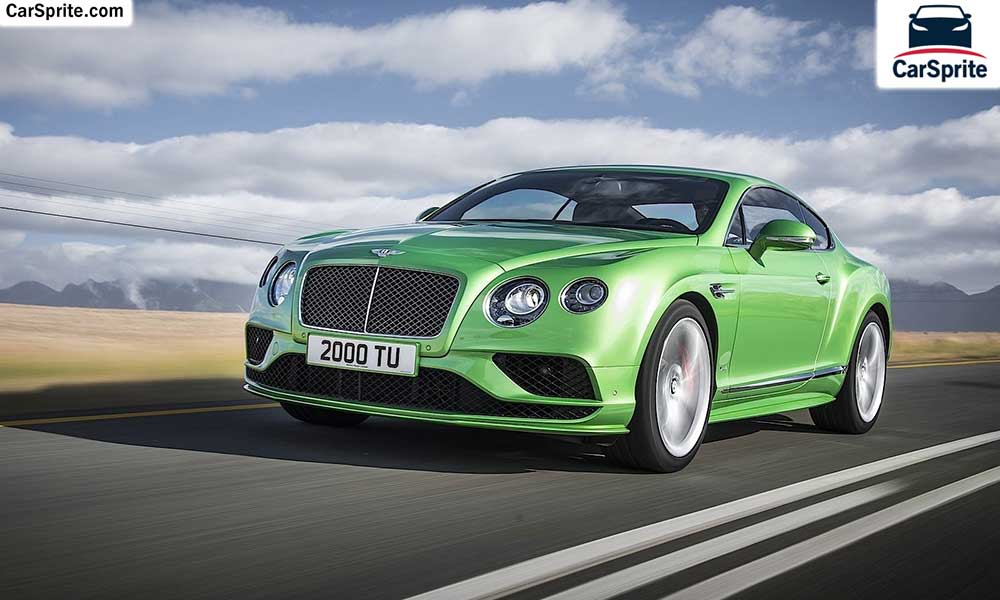 Bentley Continental GT 2017 prices and specifications in Oman | Car Sprite