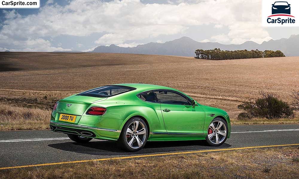 Bentley Continental GT 2017 prices and specifications in Oman | Car Sprite