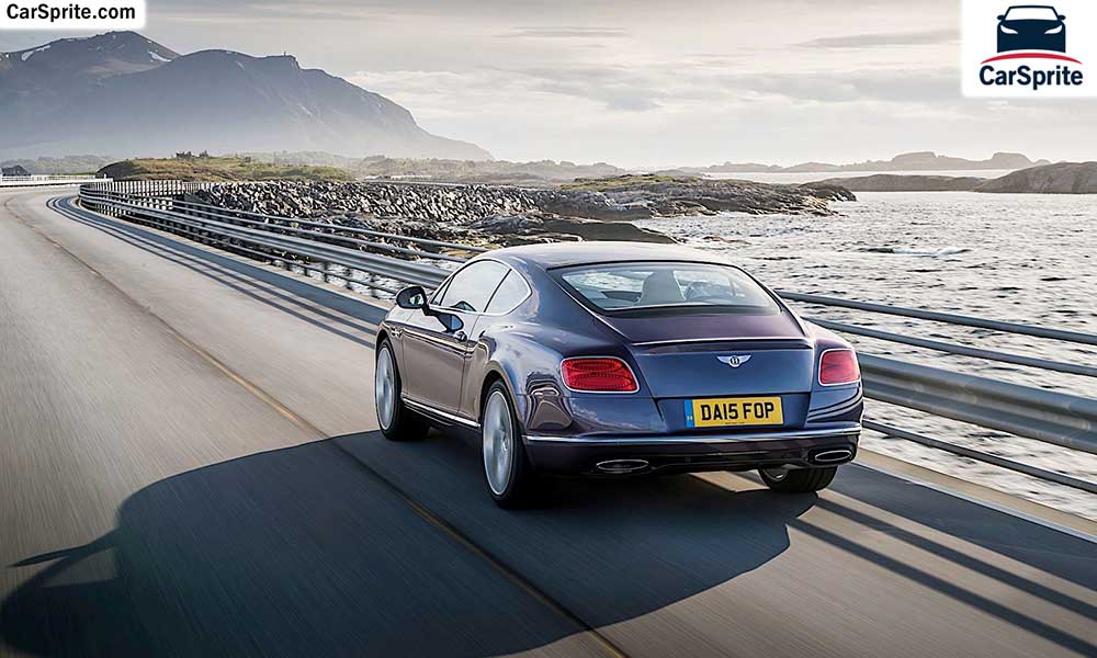 Bentley Continental GT 2018 prices and specifications in Oman | Car Sprite