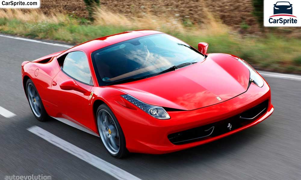 Ferrari 458 2017 prices and specifications in Oman | Car Sprite