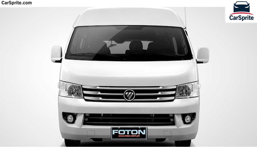 Foton View 2017 prices and specifications in Oman | Car Sprite