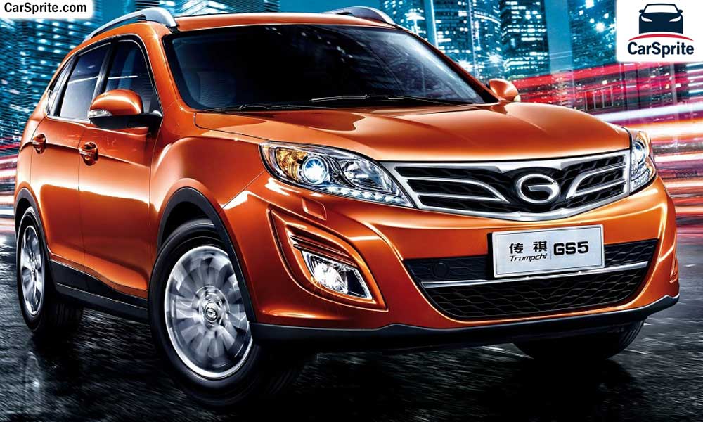 GAC GS5 2018 prices and specifications in Oman | Car Sprite