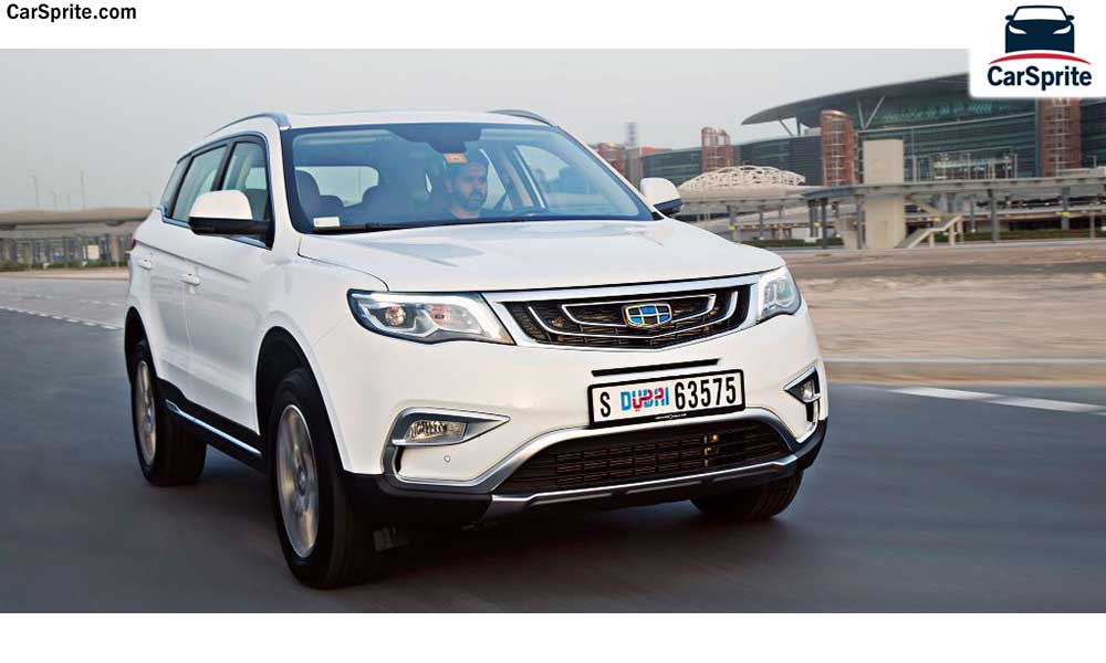 Geely X7 Sport 2017 prices and specifications in Oman | Car Sprite