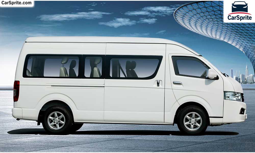 King Long Wide Body Passenger Van 2018 prices and specifications in Oman | Car Sprite
