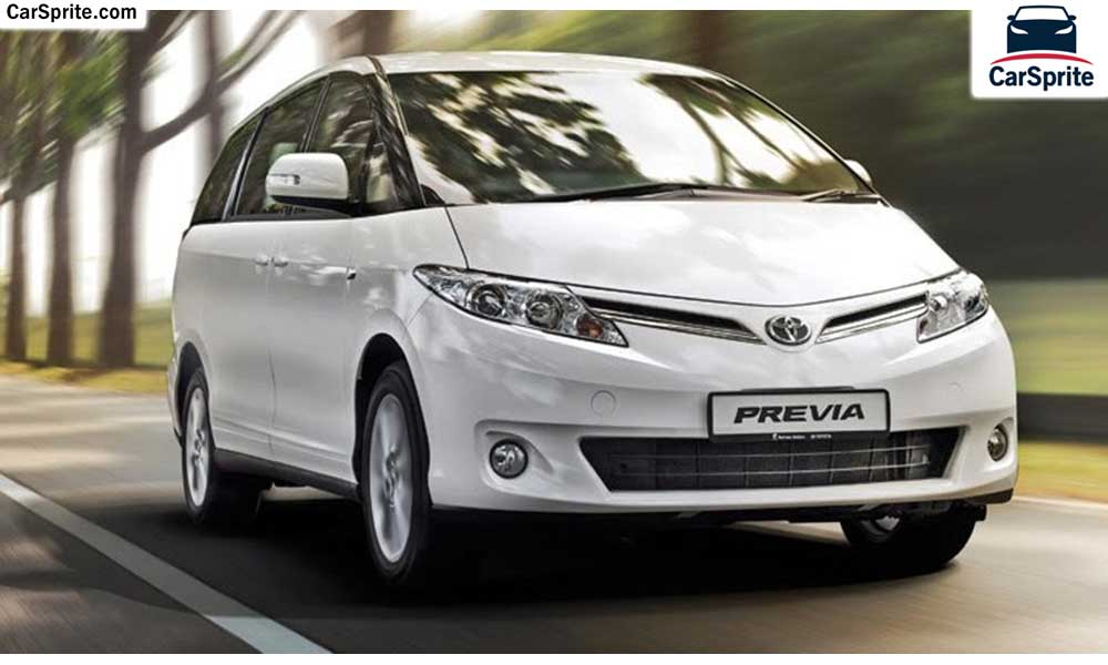 Toyota Previa 2017 prices and specifications in Oman | Car Sprite