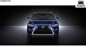 Lexus RX 2018 prices and specifications in Oman | Car Sprite